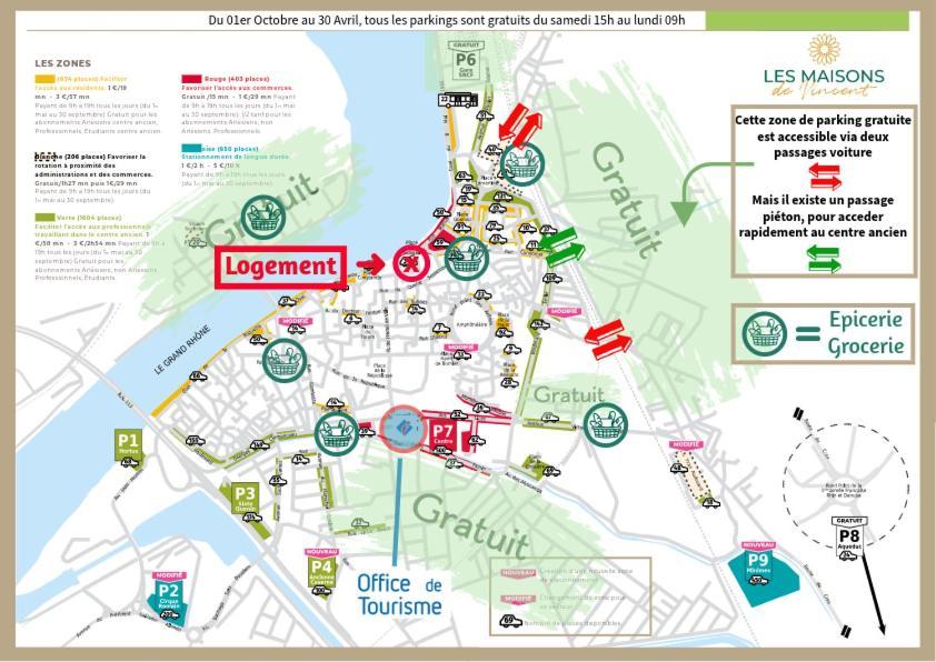 Appartamento Renne - Vue Imprenable Sur Le Rhone Arles Esterno foto